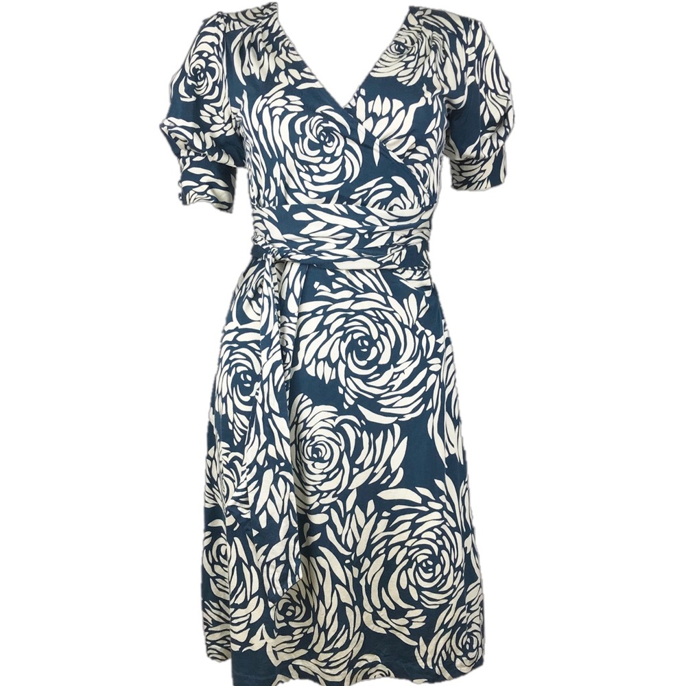 🏦SOLD🏦-Banana Republic-Wrap Dress Floral (358)